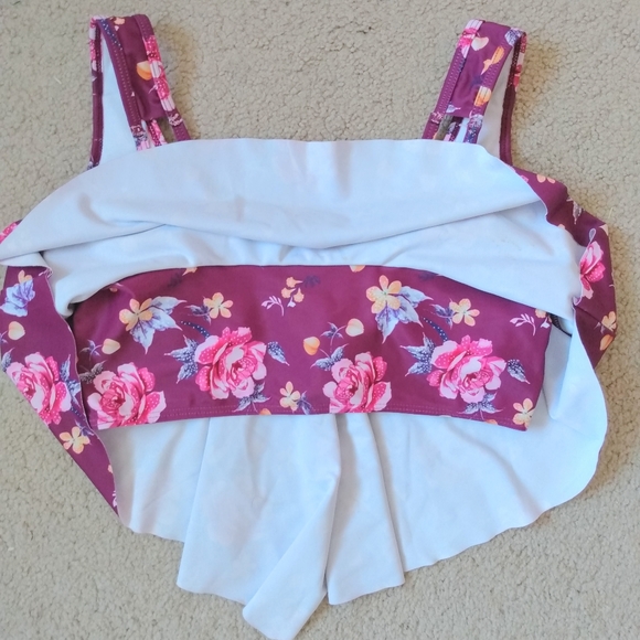 Two Piece High Waisted Swimsuit - Picture 5 of 10